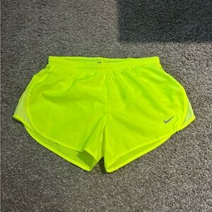 Nike Running Shorts Neon Yellow New without tags Small
